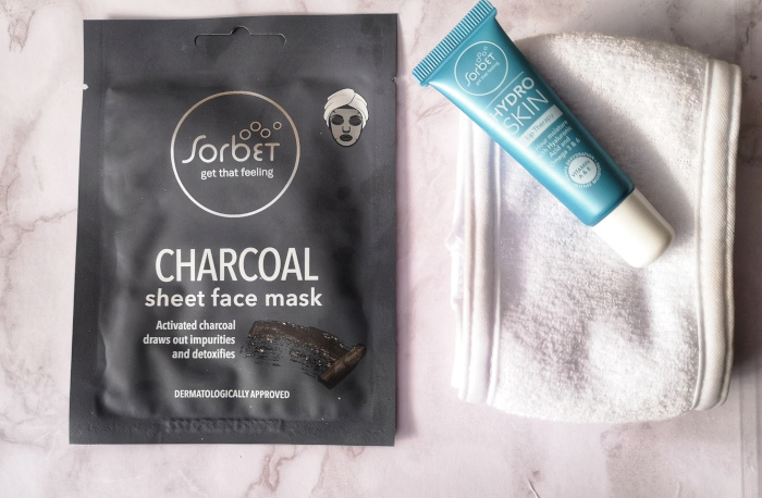 Sorbet Charcoal Sheet Face Mask